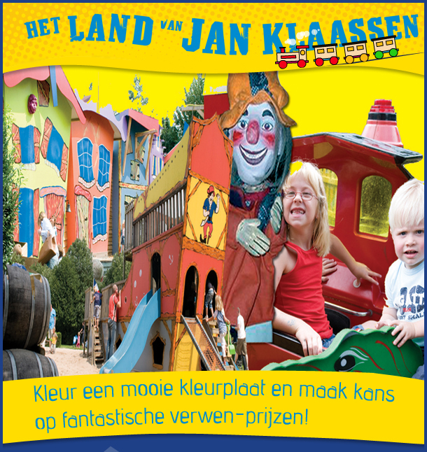 Het land van Jan Klaassen kleurwedstrijd