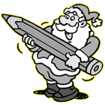 Kerstman kleurplaten