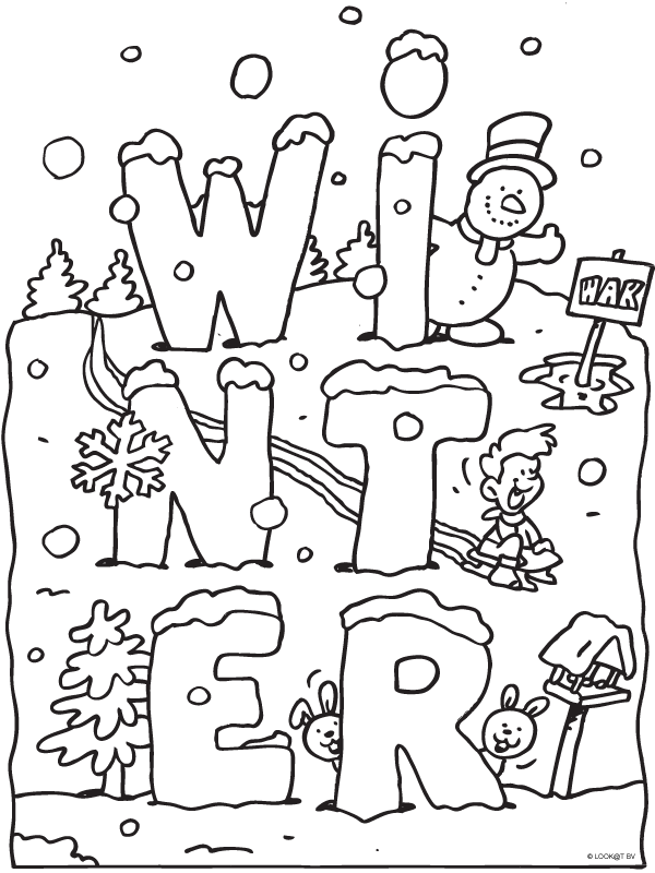 january coloring pages for preschoolers - photo #13