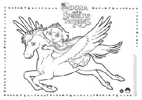 Klik hier voor de kleurplaat van kleurwedstrijd Dora ( nr 4 )