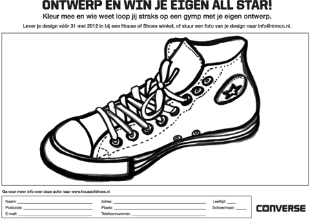 Klik hier voor de kleurplaat van kleurplaat House of Shoes