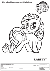 Klik hier voor de kleurplaat van kleurwedstrijd My Little Pony ( nr. 3 )