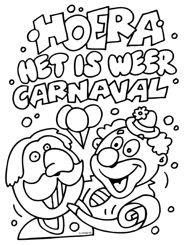 Carnaval Kleurplaat Kleurplaten Steek Prins Volwassenen Knutselen Kroon ...