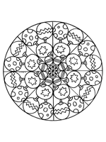 Verwonderlijk 38 kleurplaten van Mandala PG-68